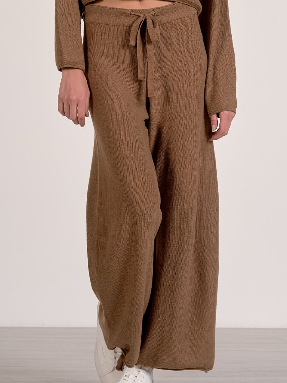 NWT ELAN Caramel Drawstring Wide Leg Pants